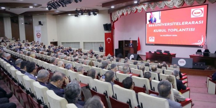 Tarsus Üniversitesi Rektörü Prof. Dr. Ali Özen, 264. Üniversitelerarası Kurul Toplantısı’na Katıldı