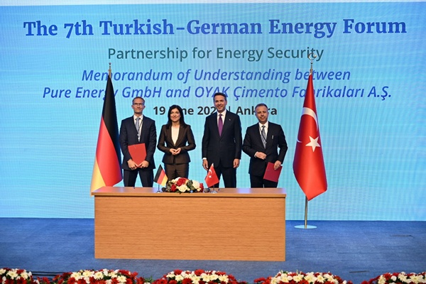OYAK Çimento ve Pure Energy’den  sürdürülebilir gelecek için stratejik ortaklık