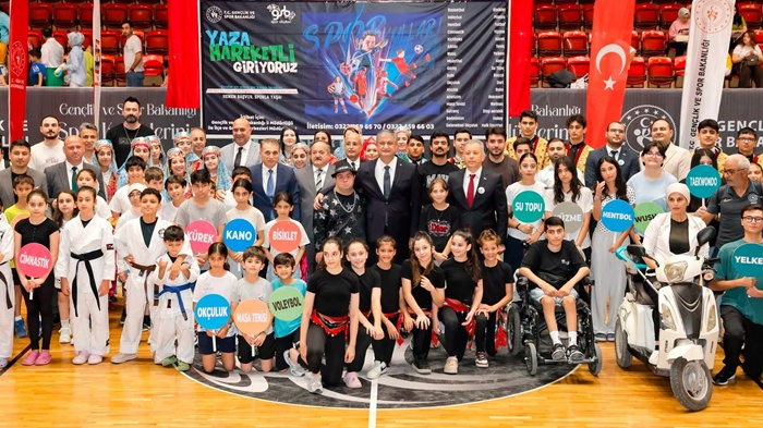 Vali Mustafa Yavuz Gençlik Ve Spor Bakanlığı Spor Okulları Ve Engelsiz Spor Okulları Açılış Programına Katıldı