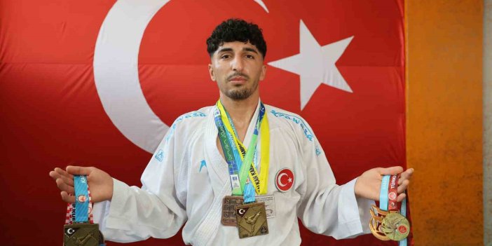 Adanalı milli karateci gözünü olimpiyatlara dikti