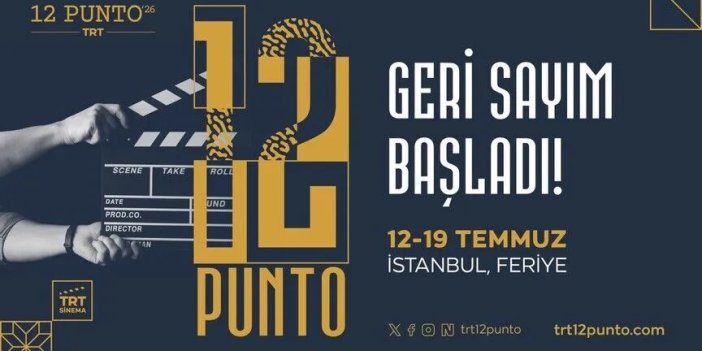 "12 Punto 2026", 30 ülkeden sinema profesyonelini İstanbul'da ağırlayacak