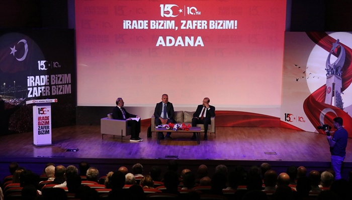 Adana'da "İrade Bizim, Zafer Bizim Konferansı" düzenlendi