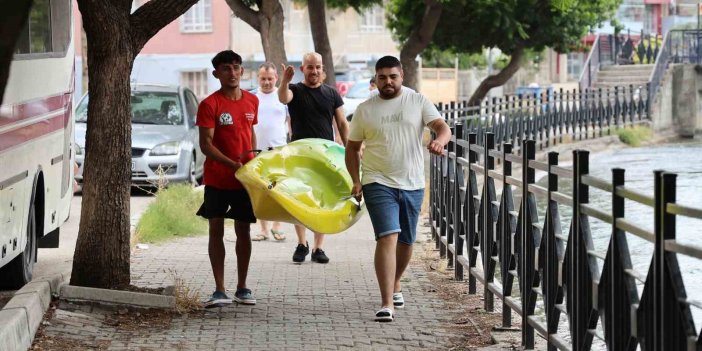 Mahalleli boğulmalara karşı ’Cankurtaran’ ekibi kurdu