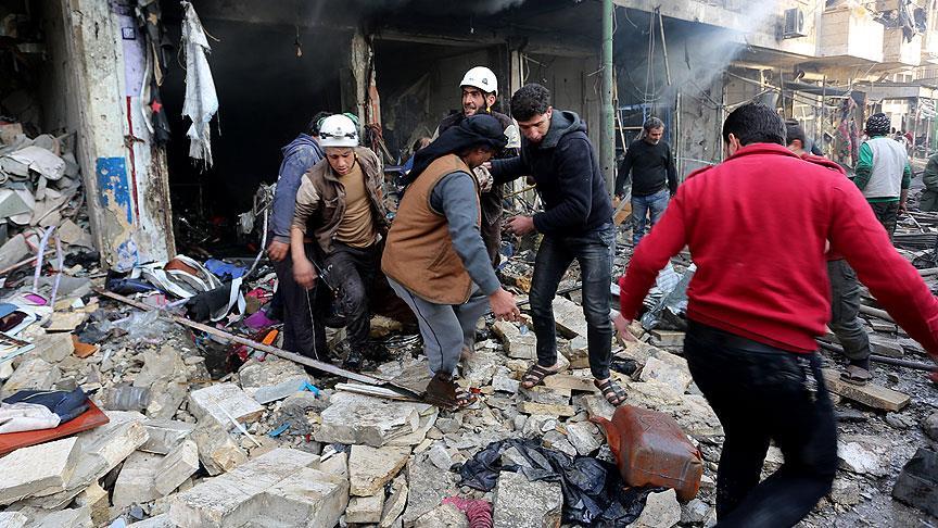 'Halep'te çocukların cesetleri kömür oldu'