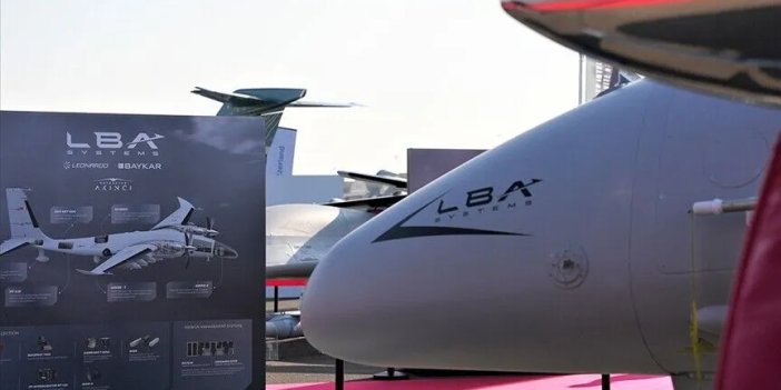 Baykar ile Leonardo, ortak üretim İHA'sını yeni adıyla Farnborough'da görücüye çıkarttı