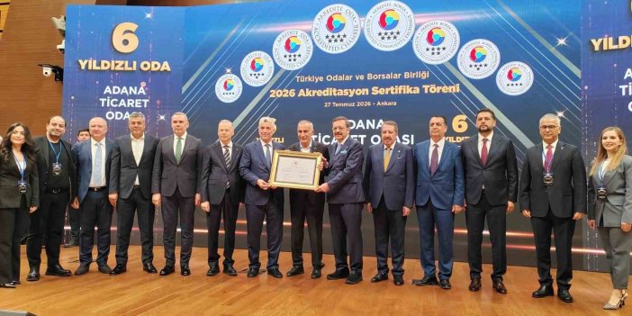 Adana Ticaret Odası’na ‘6 Yıldızlı Akreditasyon’