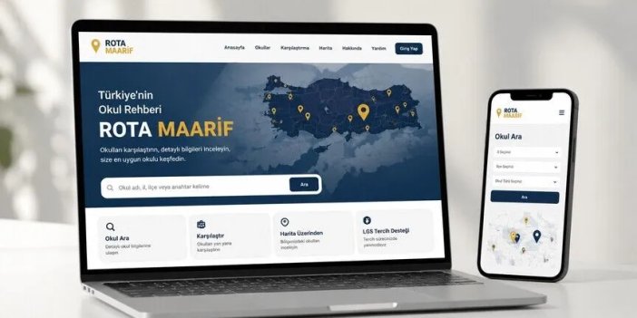 LGS tercihlerine rehberlik eden "Rota Maarif" 3 milyondan fazla ziyaret edildi