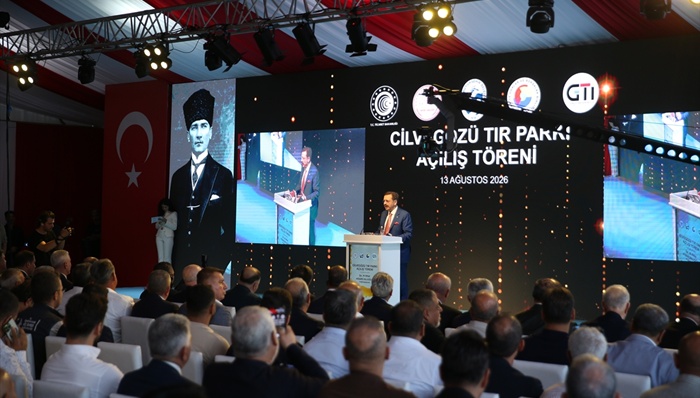 Hatay'da Cilvegözü Gümrük Kapısı Tır Parkı'nın açılışı yapıldı