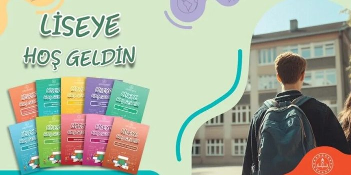 Milli Eğitim Bakanlığınca hazırlanan "Liseye Hoş Geldin" kitap seti yayımlandı