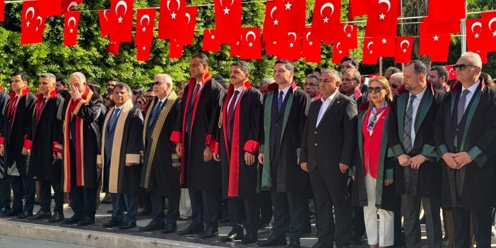Adana, Mersin, Hatay ve Osmaniye'de yeni adli yıl dolayısıyla tören düzenlendi