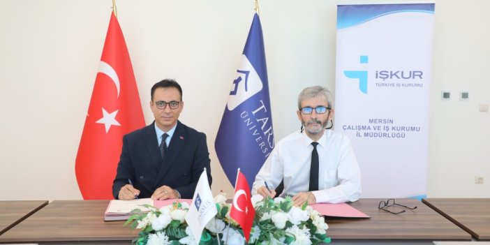 Tarsus Üniversitesinde “İŞKUR Kampüs” İş Birliği Protokolü İmzalandı