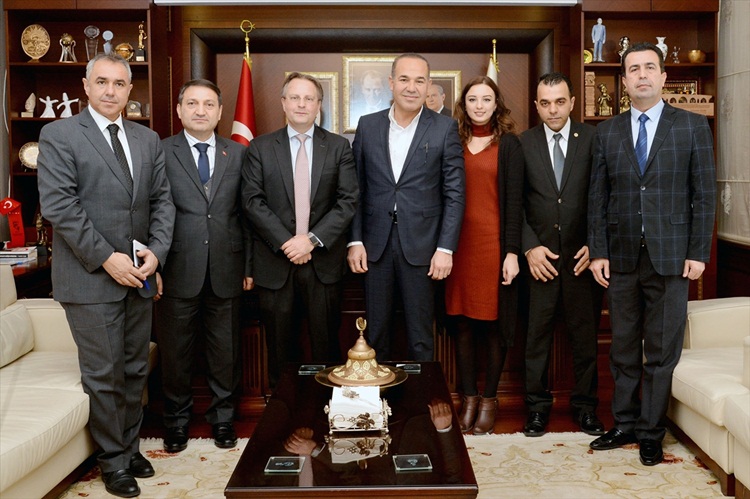 Danimarka'nın Ankara Büyükelçisi Olling Adana'da