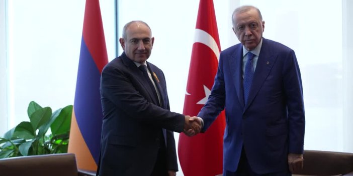 Cumhurbaşkanı Erdoğan, Ermenistan Başbakanı Paşinyan'ı kabul etti
