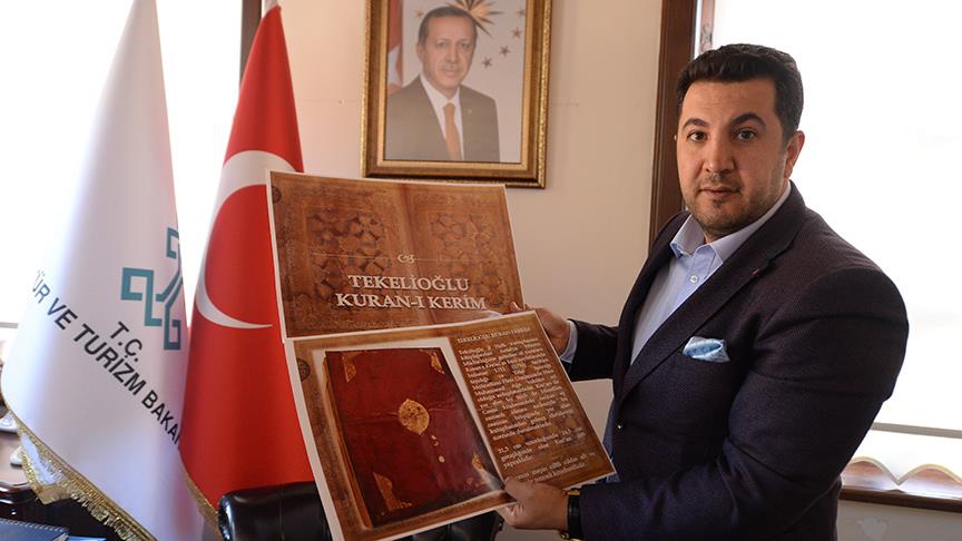 220 yıllık Kur'an-ı Kerim'e restorasyon