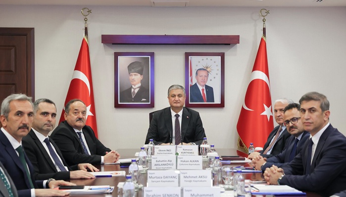 Vali Mustafa Yavuz Kaymakamlarla Bir Araya Geldi
