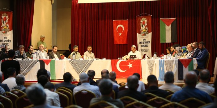 Adana'da "Anti-Siyonizm Kongresi" başladı