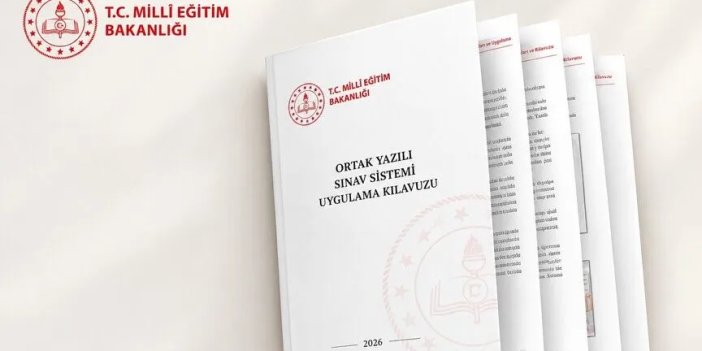 MEB, ortak yazılı sınav sistemi kılavuzunu yayımladı