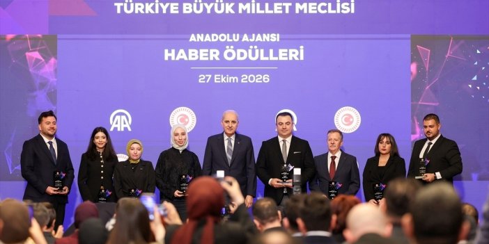 Anadolu Ajansı Haber Ödülleri TBMM'de düzenlenen törenle sahiplerini buldu