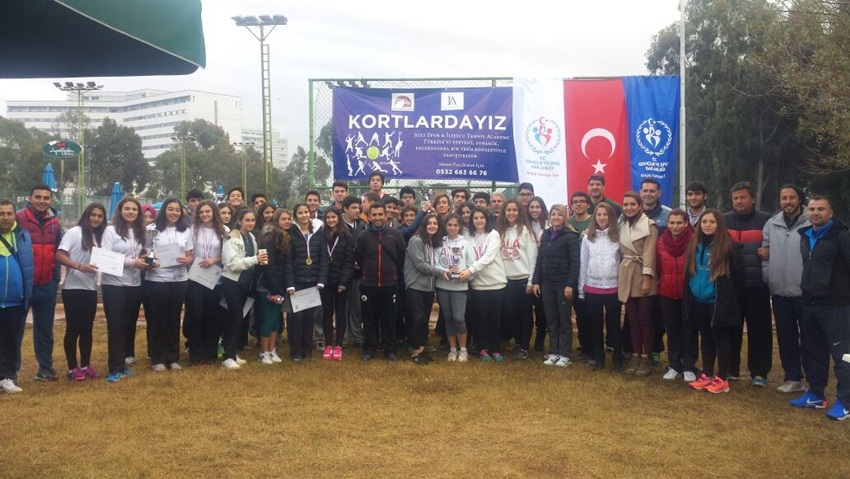Okullararası Gençler Tenisi İl Birinciliği Sona Erdi