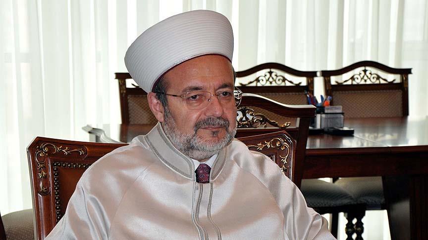 Diyanet İşleri Başkanı Görmez: Avrupa'da geçen yıl 356 cami saldırıya uğradı