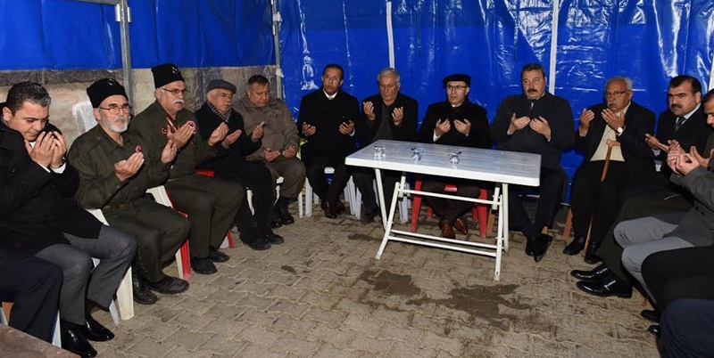 Vali Demirtaş’dan Şehit Polis Memurları Adem Oğuz ve Mehmet Atıcı’nın Ailelerine Taziye Ziyareti