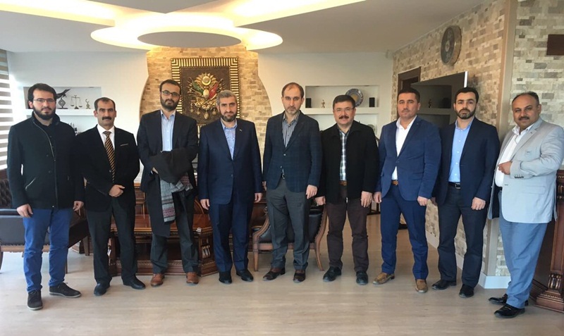 Yedi Hilal Derneği’nden ASKON’a Ziyaret