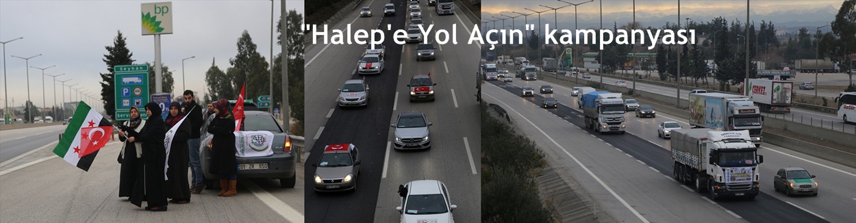"Halep'e Yol Açın" kampanyası