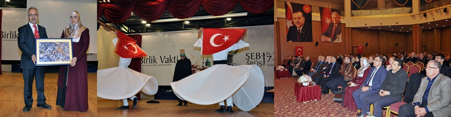 Mevlana’yı anma etkinliğinde dünyaya birlik...