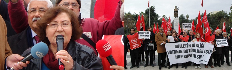 Vatan Partisi Adana İl Başkanı Kaplan: "HDP kapatılsın"