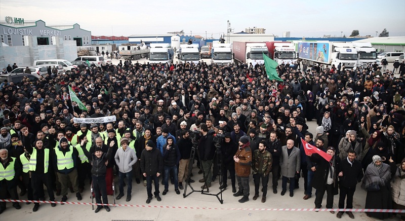 Halep'teki sivillerin tahliyesi
