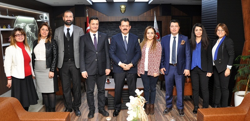 Arabulucular, Cumhuriyet Başsavcısı Yeldan'ı ziyaret etti