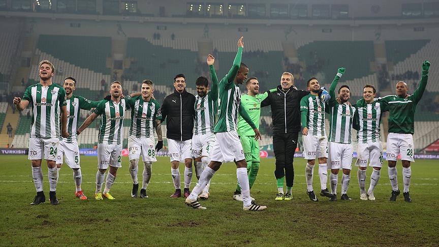 Bursaspor deplasmanda mağlup