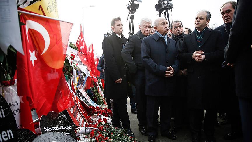 Bakan Kılıç ve spor camiası şehitleri andı