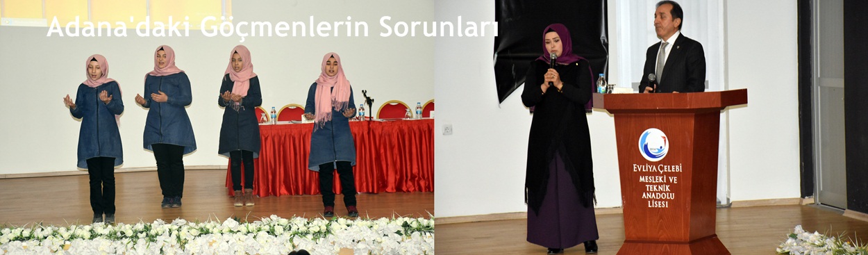 Adana'daki Göçmenlerin Sorunları Panelle Anlatıldı