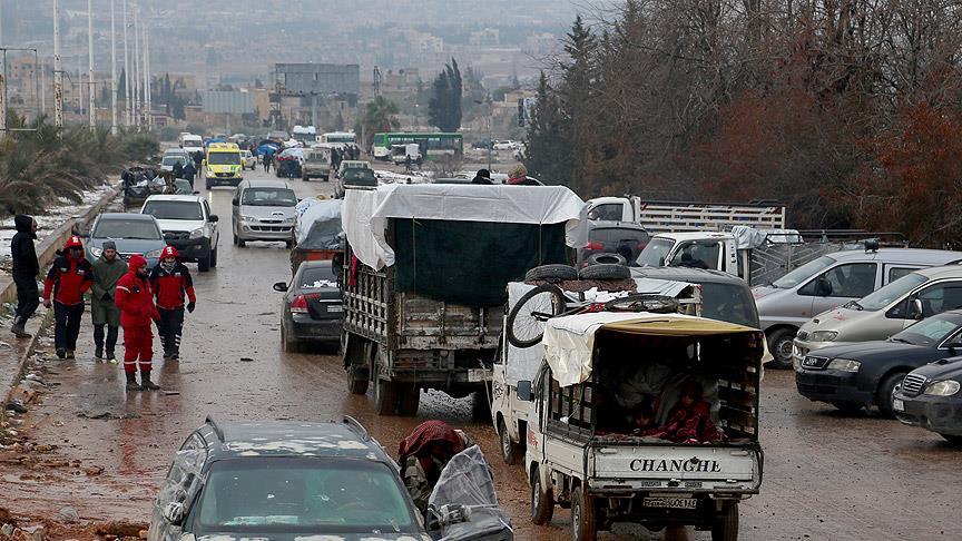 Cumhurbaşkanlığı Sözcüsü Kalın: Yaklaşık 44 bin kişi Halep'ten tahliye edildi