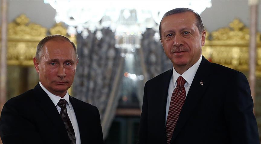 Erdoğan ile Putin bir araya geldi