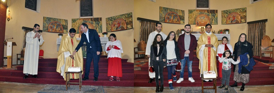 Bebekli Kilise'de Noel ayini