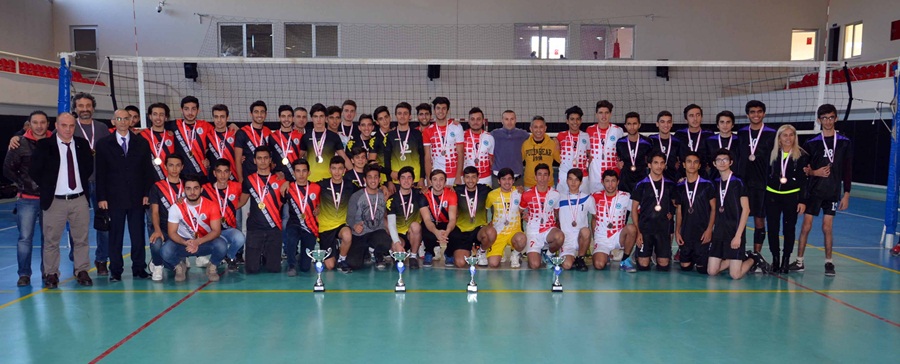 Adana’da Okullar arası (A)Erkek Voleybol Müsabakaları Tamamlandı