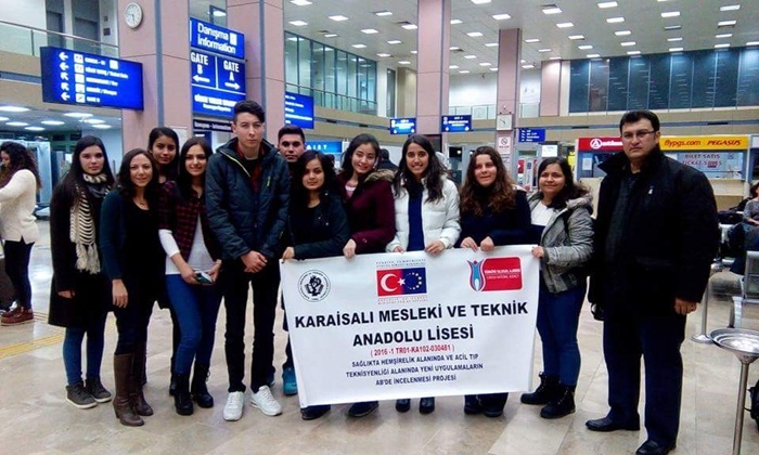 Karaisalı Mesleki ve Teknik Anadolu Lisesi Çekya'yı gezdi