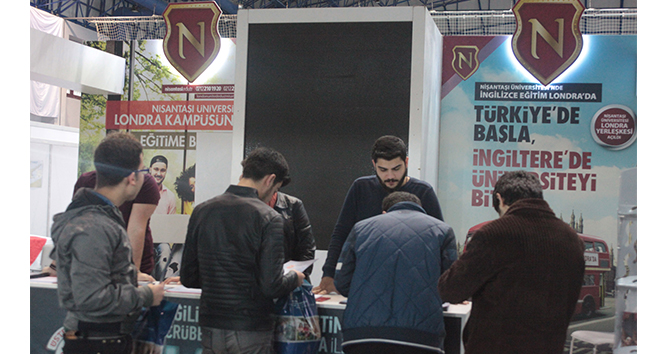 Nişantaşı Üniversitesi standına yoğun ilgi 