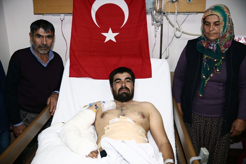 "İyileşip El Bab'da tekrar görev almak istiyorum"