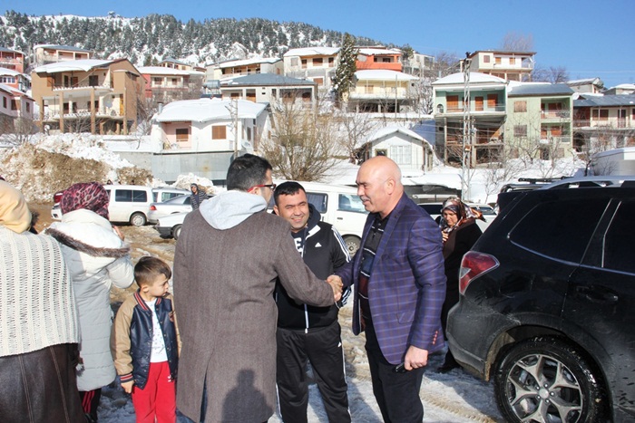 Kızıldağ Yaylası’nda Karla Mücadele