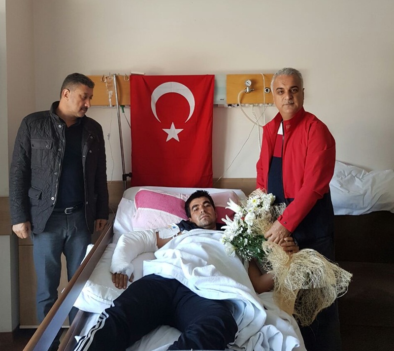 Yusuf Baş; “Uz. Çv. Erdem Durna'yı ziyaret etti, önemli mesajlar verdi...”