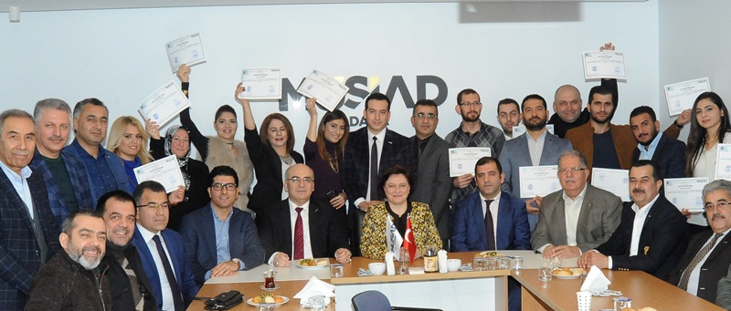 MÜSİAD Girişimcilik Eğitimi Tamamlandı.