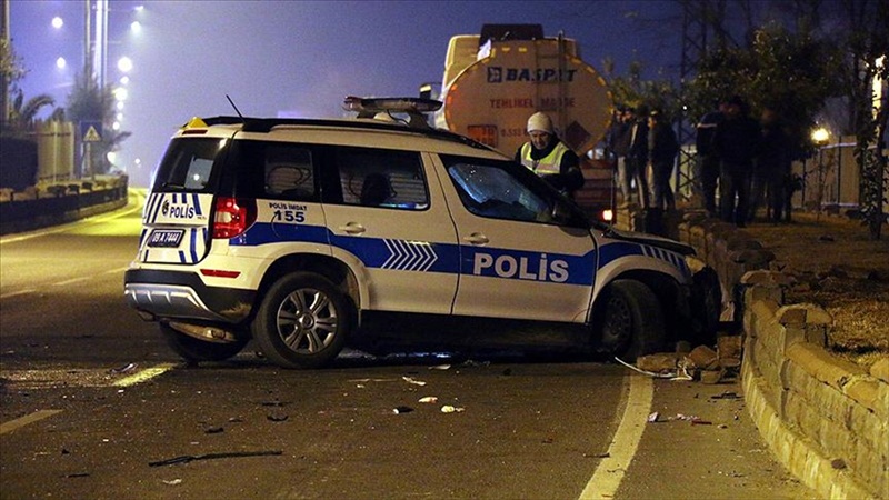 Aydın'da polis aracı kaza yaptı: 2 şehit