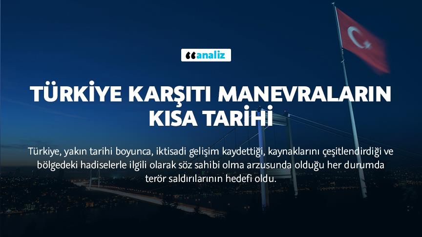 Türkiye karşıtı manevraların kısa tarihi