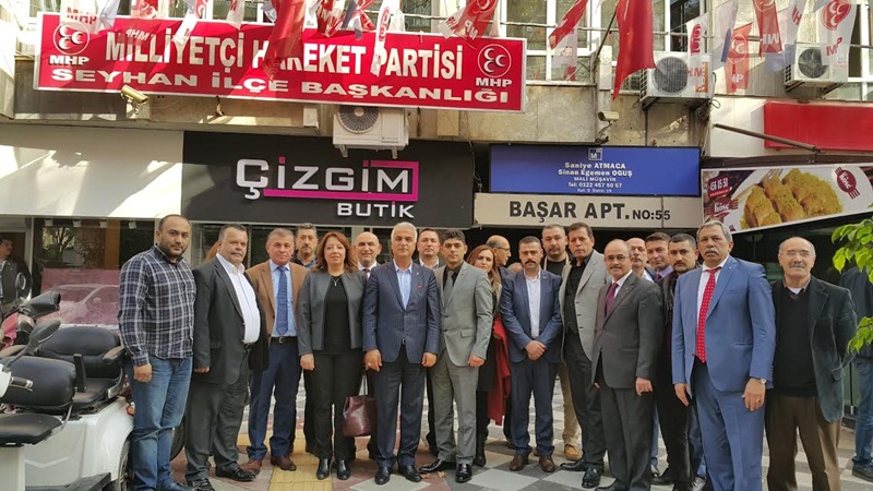 İl Başkanı Baş'tan Bener ve Kızılelma'ya tebrik ziyareti...