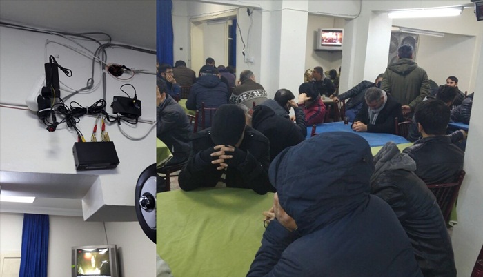 Adana'da kumar operasyonu