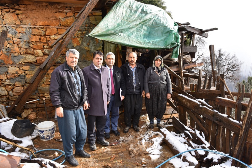 Aladağ özel öğrenci yurdunda hayatını kaybeden ve yaralanan ailelere yardım