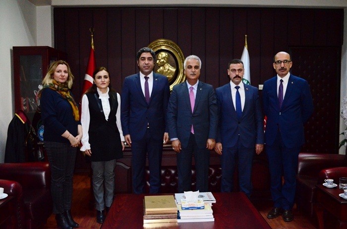 Başkan Baş, Adana Baro Başkanı Veli Küçük’ü ziyaret etti...